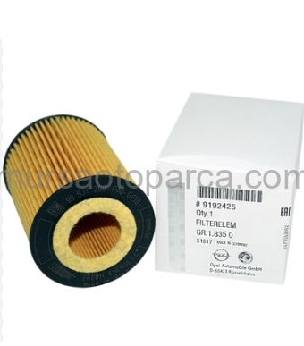Astra G-H Corsa B-C-D Meriva A Yağ Filtresi 96-07 650307 
