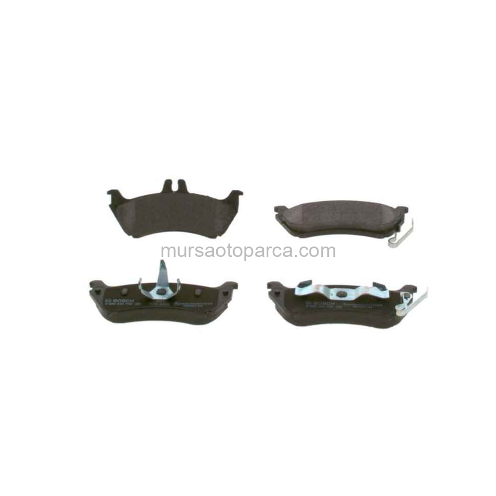 W163 Fren Balatası Arka Arka Kulaklı 1998-2005 A1634200520 