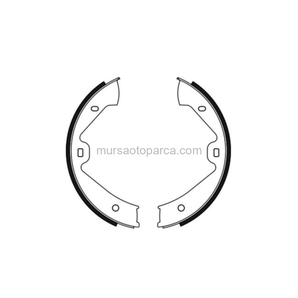 Touareg-Q7-Cayenne El Fren Balatası Fsb4129/Gs8776 10- 7P0698525 