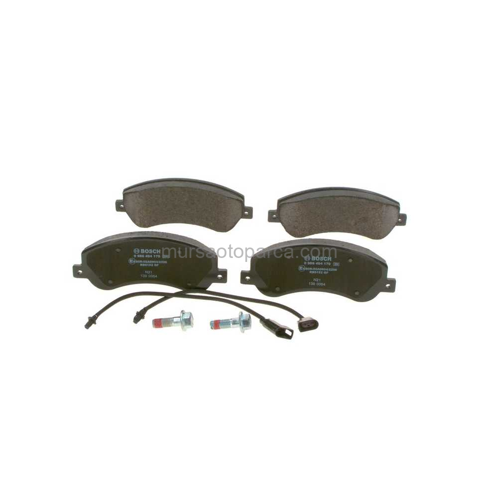 Amarok-Transit V347 Ön Fren Balata Fvr1928/Gdb1724 06-14 2H0698151A 