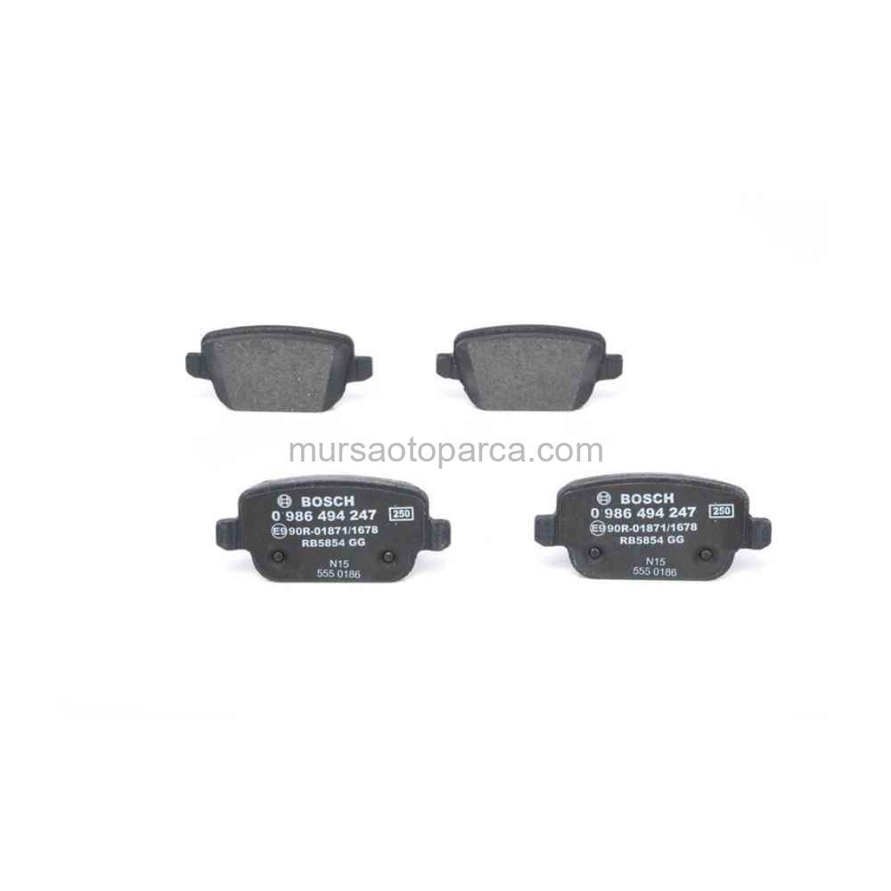Freelander 2 Fren Balatası Arka 06-14 Lr003657