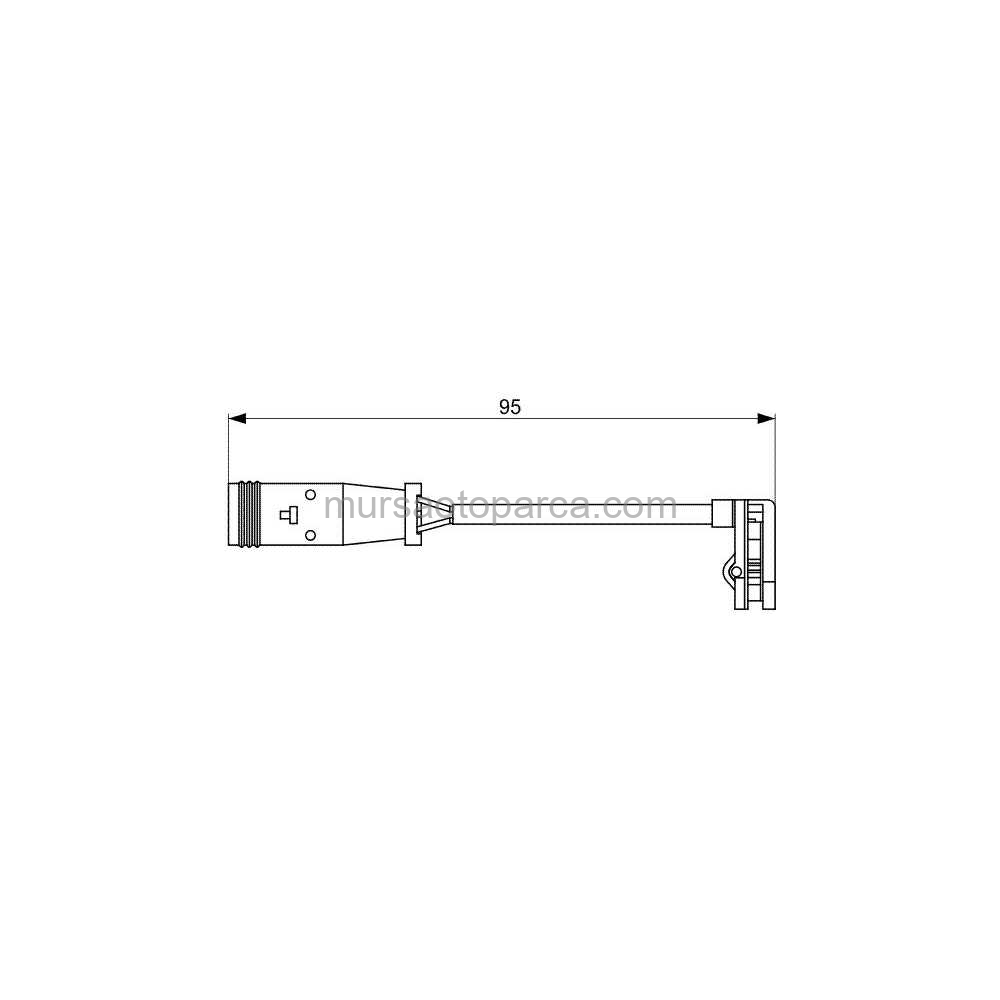 Crafter- Sprinter Fren Balata Fişi Arka Gıc253-Fwı311 06-16 2E0906206G 