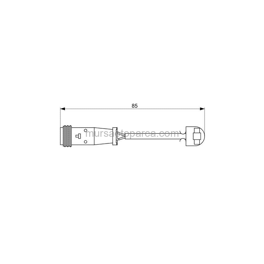 Crafter- Sprinter Fren Balata Fişi Arka 12-16 2E0906206B 
