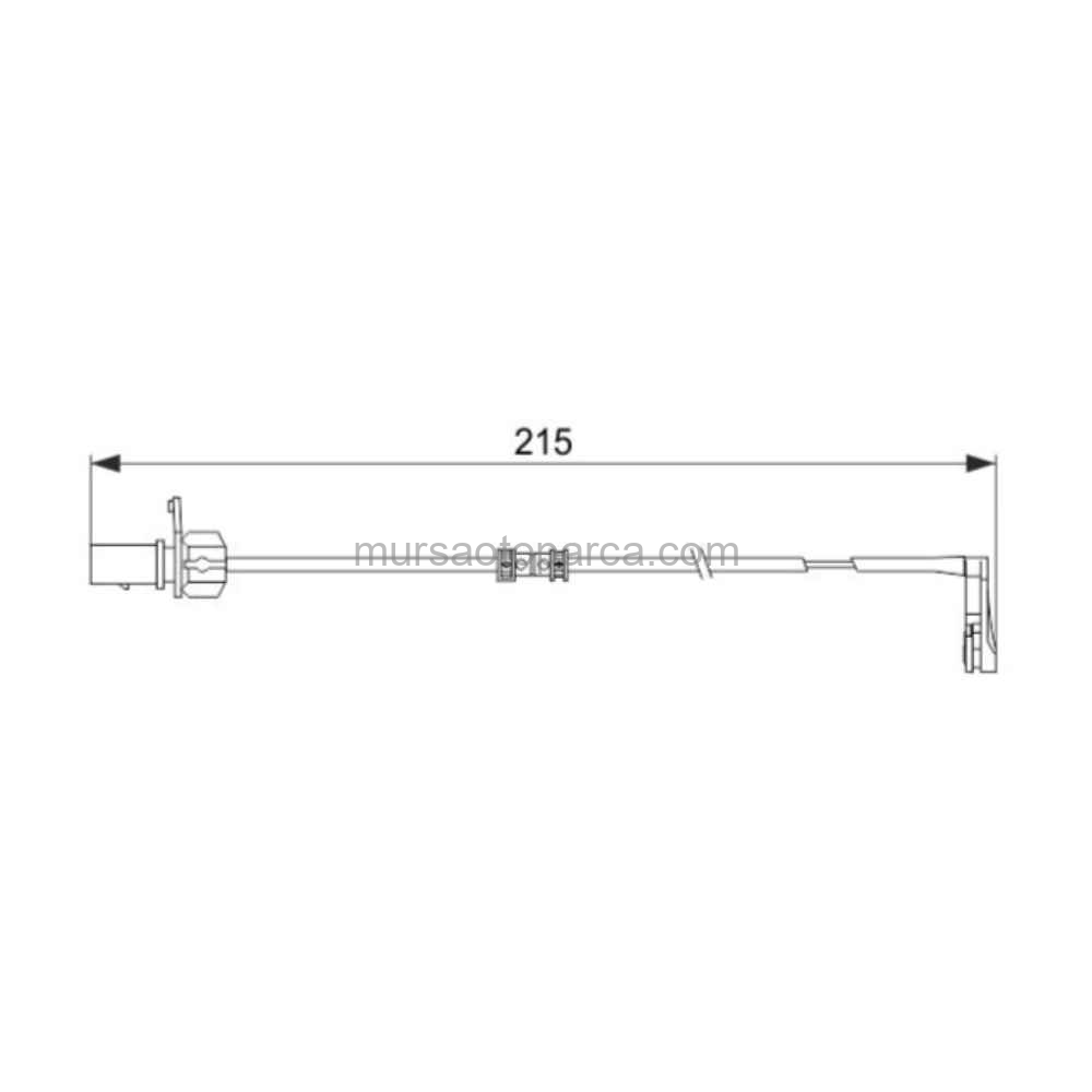 A4-A5-A6-A7-Macan Fren Balata Fişi Ön Gıc361 11- 4G0615121 