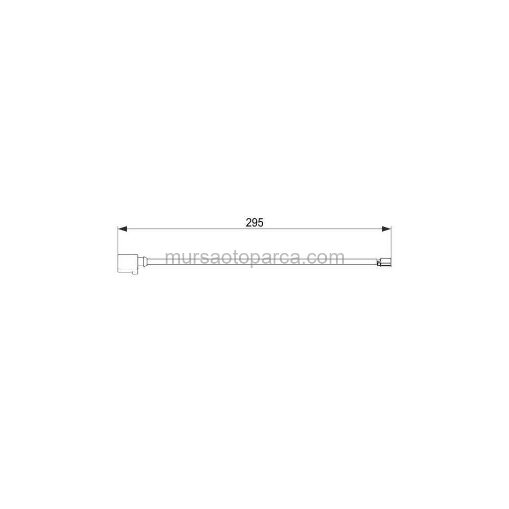 Touareg-Q7-Cayenne Fren Balata Fişi Ön Gıc324-98045300 10- 7P0907637A