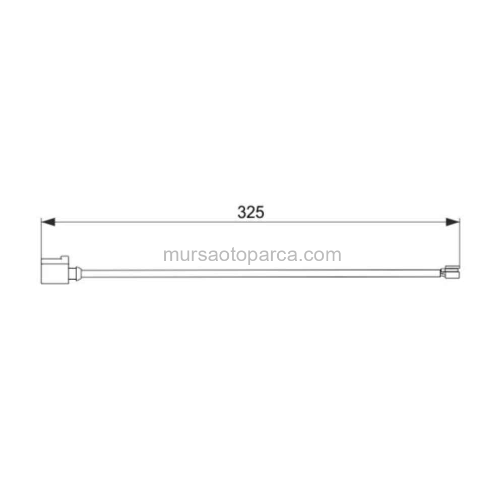 Touareg-Q7-Cayenne Fren Balata Fişi Ön Gıc326-98045500 10- 7P0907637 