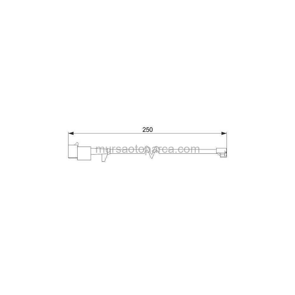 İveco Daıly 3 -Iv-V-Vı Fren Balata Fişi Ön 99- 2992394
