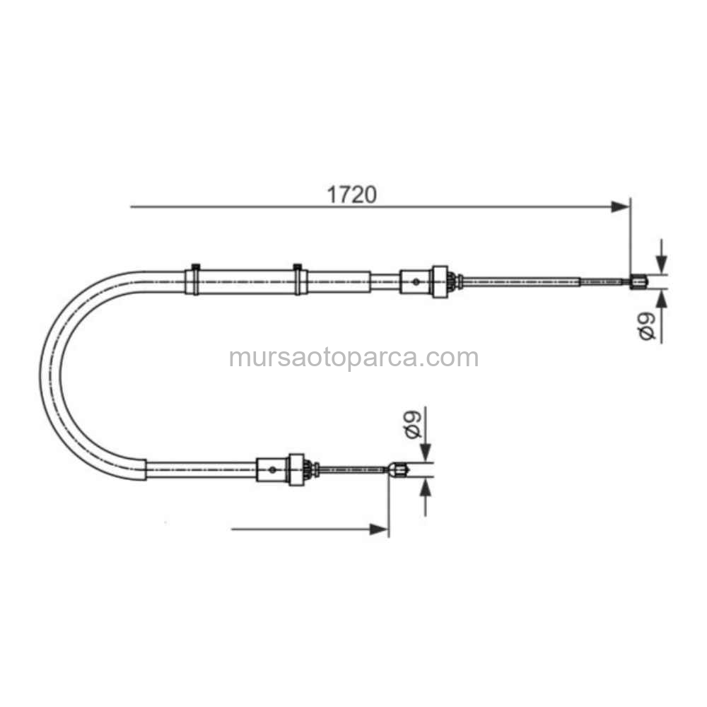 Duster El Fren Teli 1720 Mm 10- 8200855403