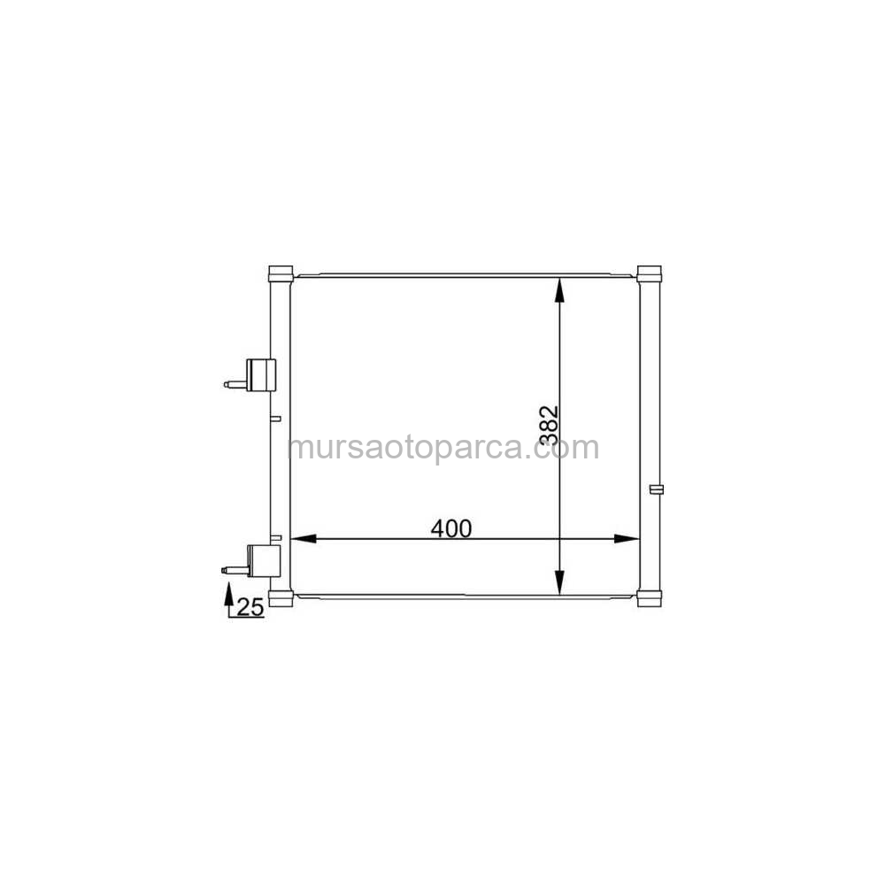 Ford Ka Klima Radyatörü 97- 97Kw 19710 Af 