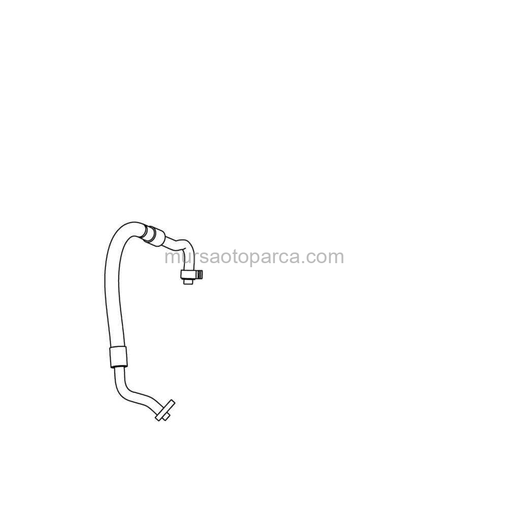 Cmax-Focus Klima Borusu Tüp - Kompresör 03- 3M5H 19N602 Fh 