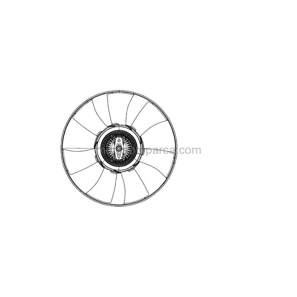 Crafter Fan Termiği Pervanelı 8Mv 376 907-081 12-16 03L121301A