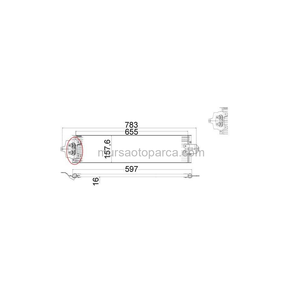 Touareg-Q7-Cayenne Şanzıman Yağ Soğutucu 04-10 7L0317021