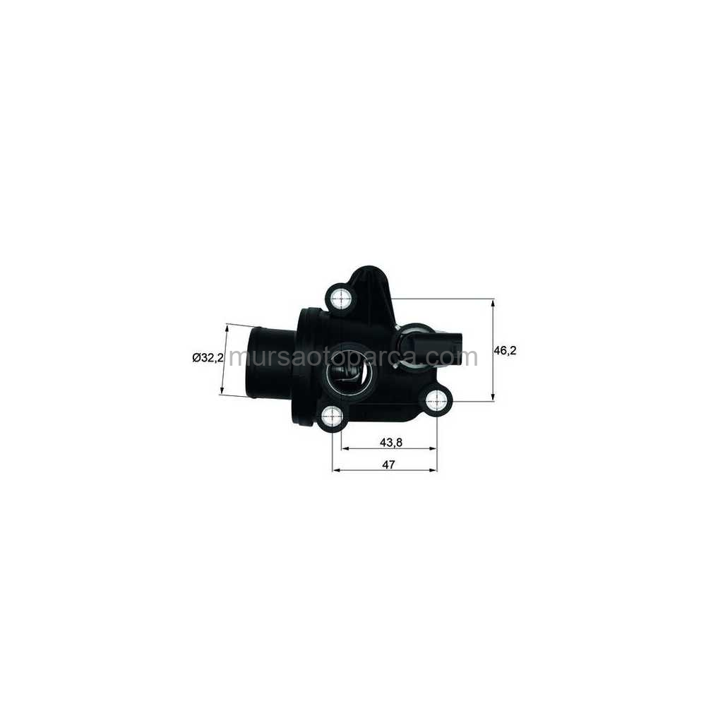 W168-414 Termostat 97- Bhtı1287 A1662030075