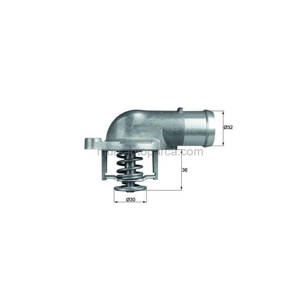 T5-Touareg Termostat 87 C/Th38787G1 04-10 Bh Tı 212 87D 070121114