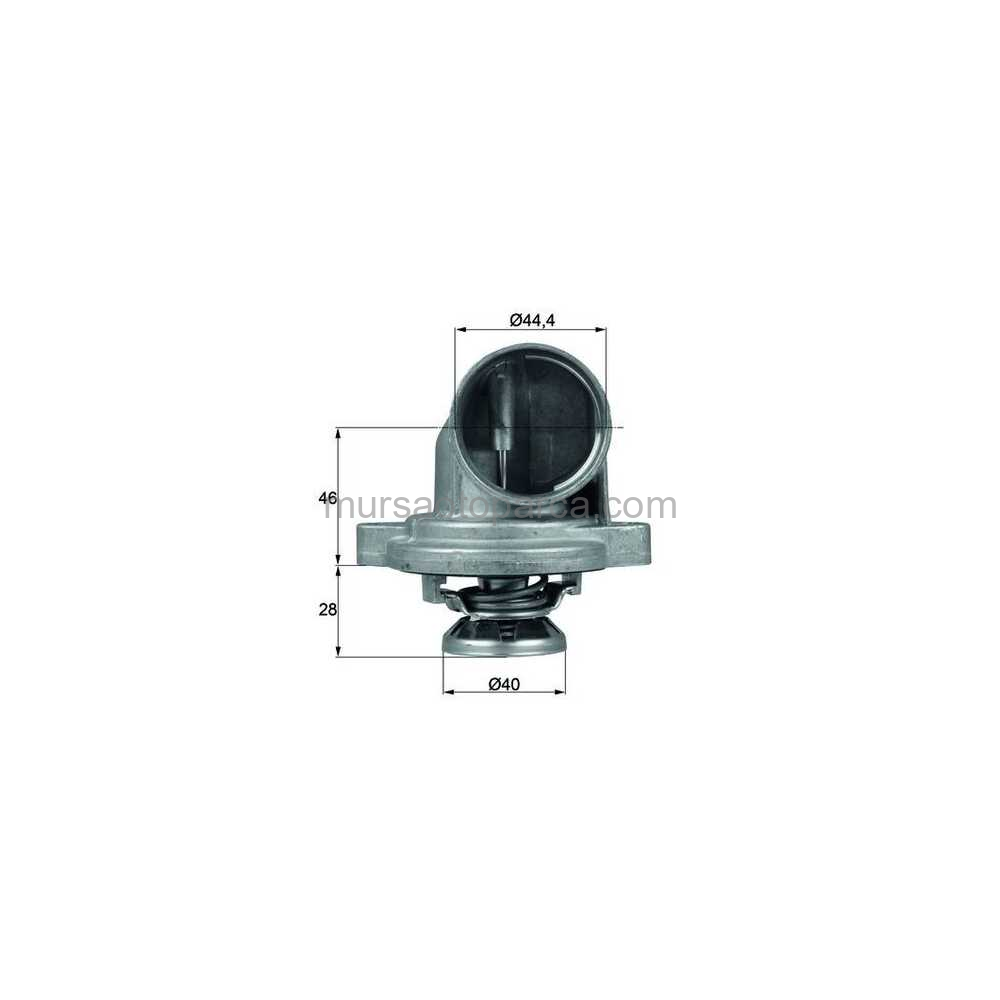 V-Class 638 124-201 Termostat 80Cc/Contalı 96-03 Bhtı2380 A6012030075 