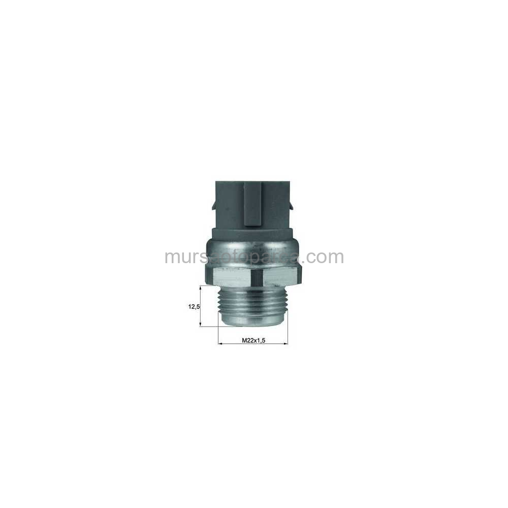 Golf3-Golf4-Bora-Polo-A3 Fan Müşürü 3 Fişli 95 C/820035 91-04 1H0959481B