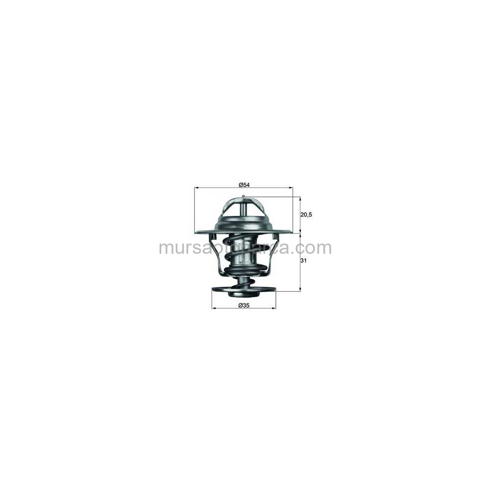 Golf4-Bora-Passat-Caddy-T4-Polo Classıc Termostat 87 C/1 173 87 95- 044121113