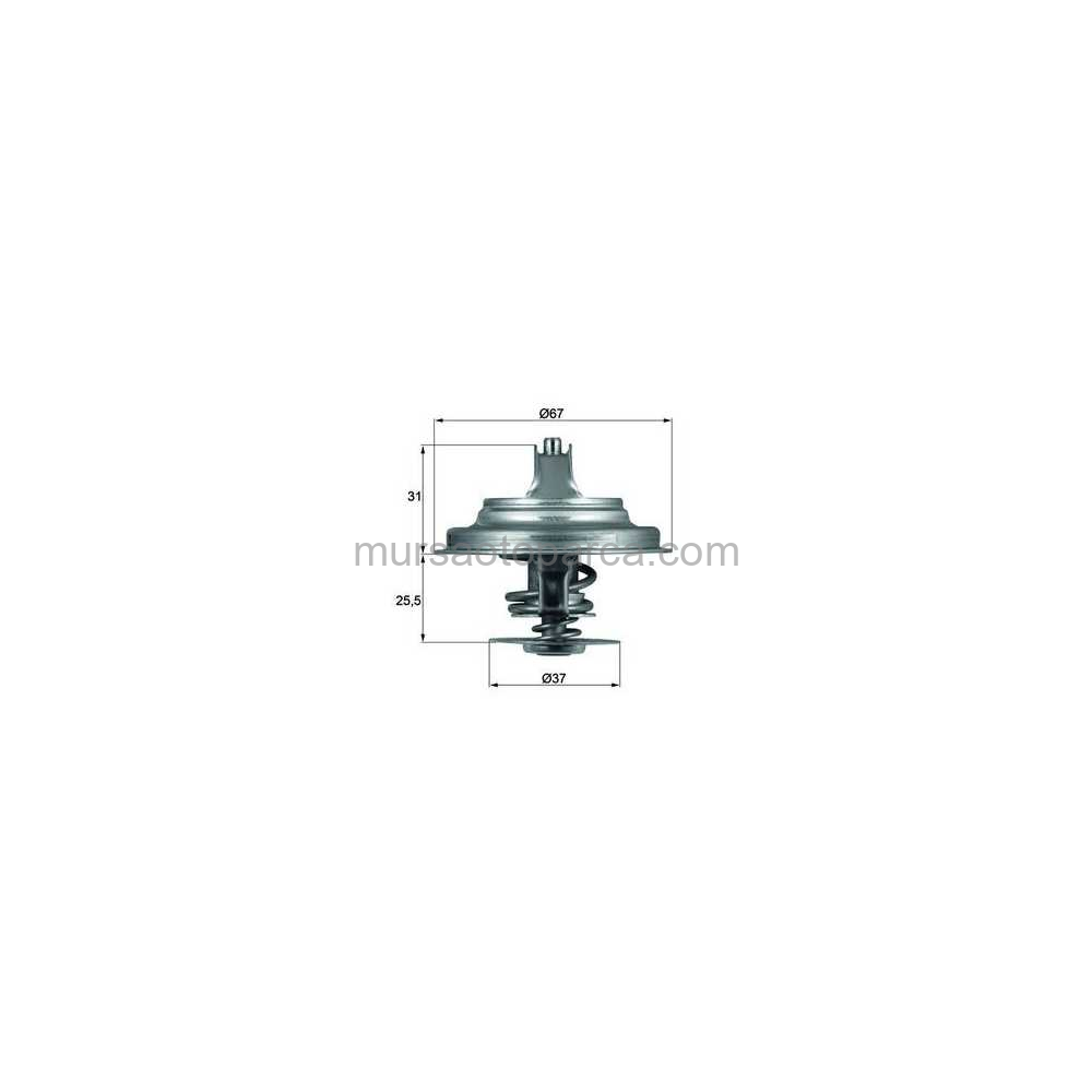 T4-Lt-Crafter Termostat 87 C/Th13287G1 91- 069121113