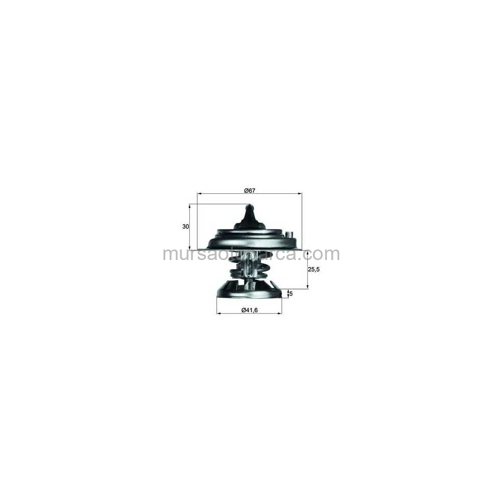 Sprt 208 212 308 312 408 412 D-Vario Termostat 85C Contalı 86- A6012000015