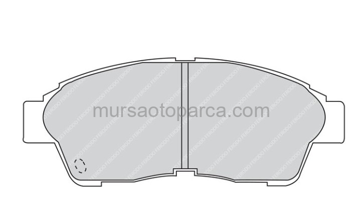 Rav4 2001-2005 Ön Fren Balatası 446542110