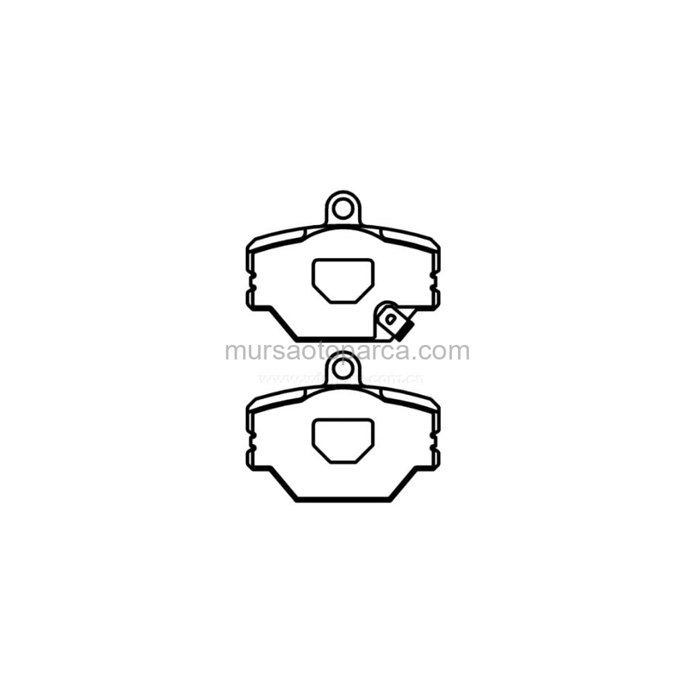 Smart 450-451 Fren Balatası Ön 2004-2009 A4514210010