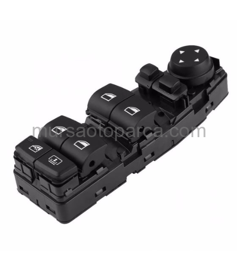 F06-F07-F10-F10 Lcı-F11-F11 Lcı-F18- Ön Sol Cam Düğmesi 10-17 61319241956 