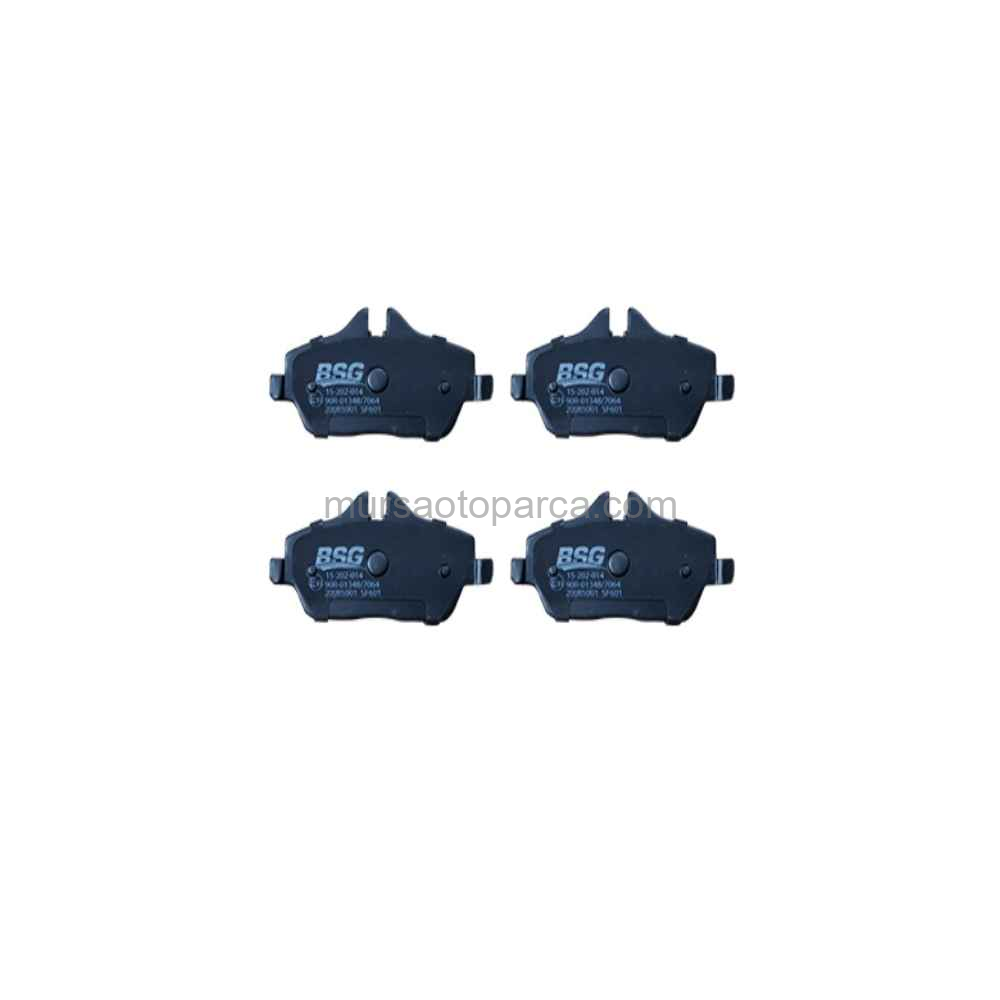 E81-E82-E87-E88-2F45-Mini R55-F54-F55-F56-F57 Fren Balatası Ön 05-19 34106884263 