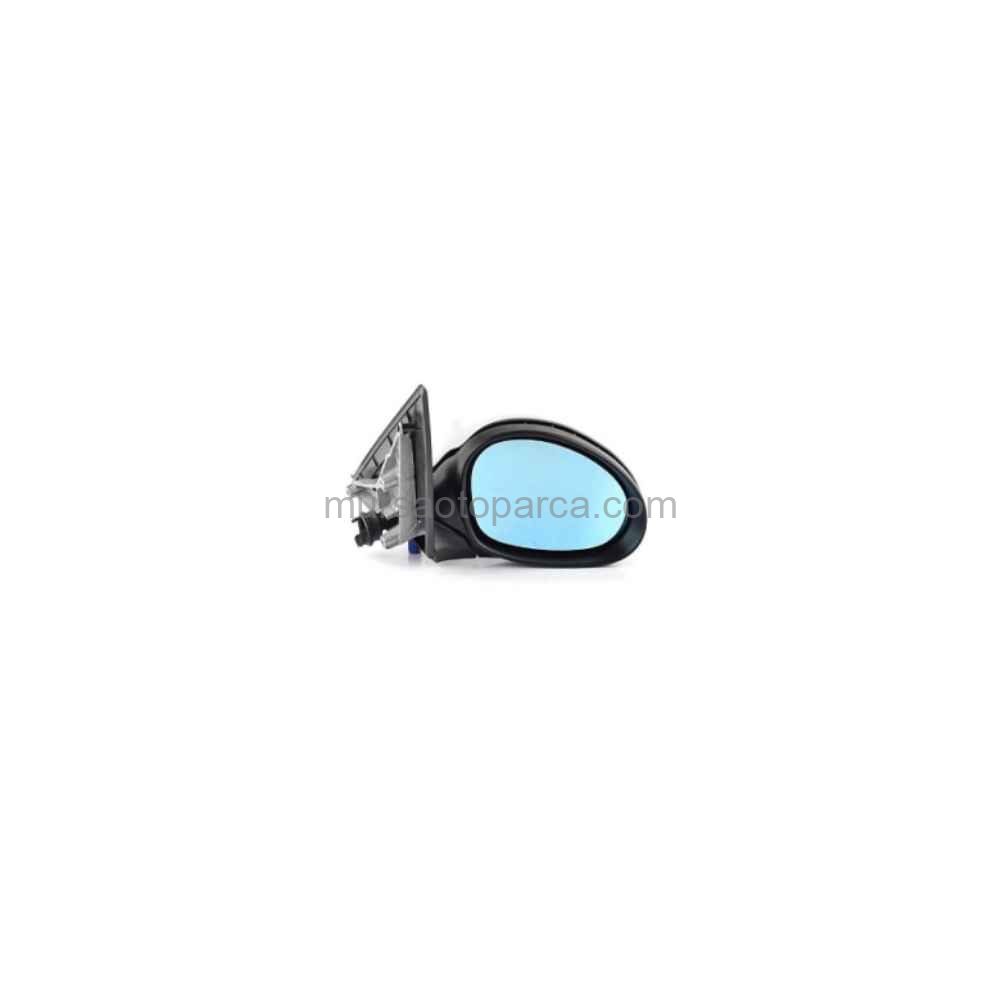 E87 Dış Dikiz Aynası Sağ Elektrikli İsıtmalı Astarlı Mavi Cam Kör Noktalı 04-10 51167189850