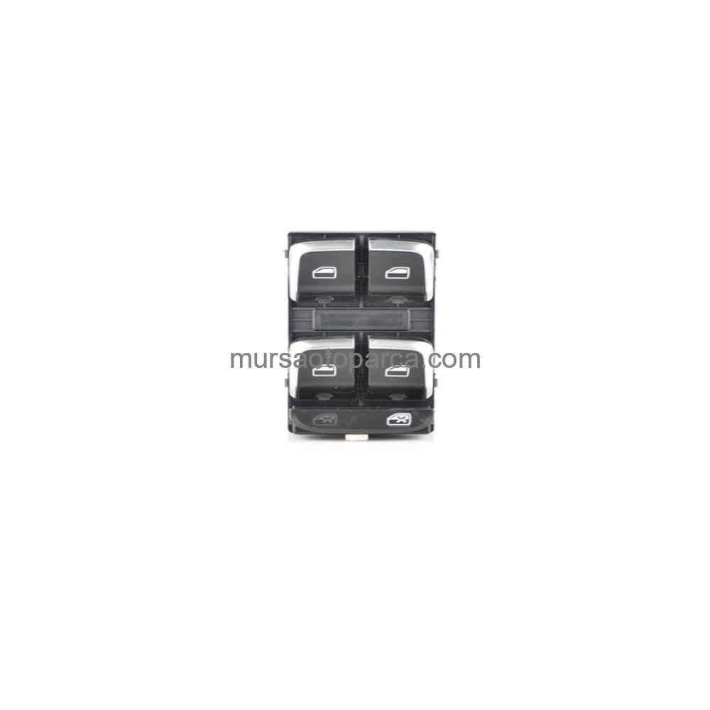 A4-Q5 Cam Düğmesi Dörtlü/Krom 12-14 8K0959851F