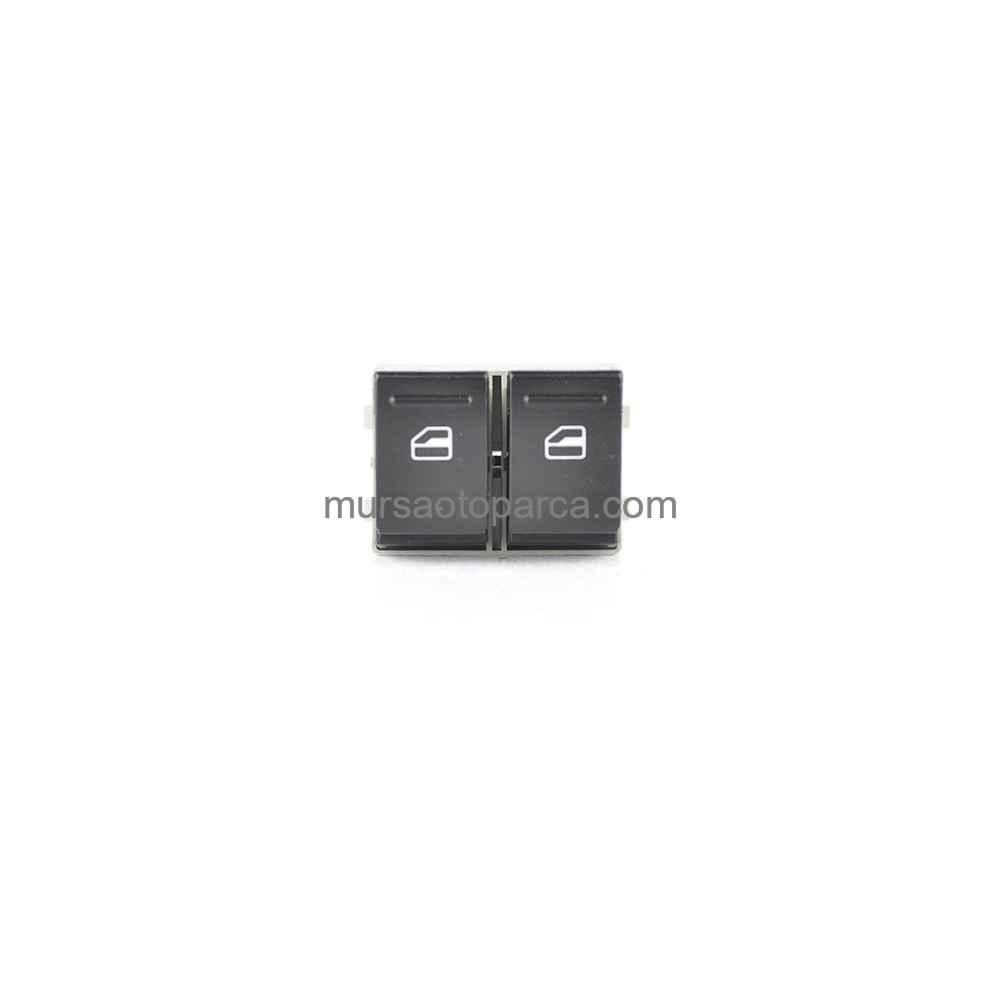 T5-T6 Cam Düğmesi Çiftli Cam Açma Düğmesi Sol 04- 7E0959855A