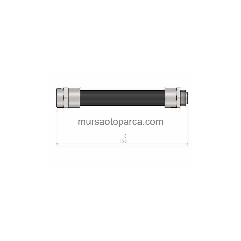 E21-E28-E30-E34-E36 Fren Hortumu Arka Sağ -Sol 75-90 Cavo C800 002A 34321159881