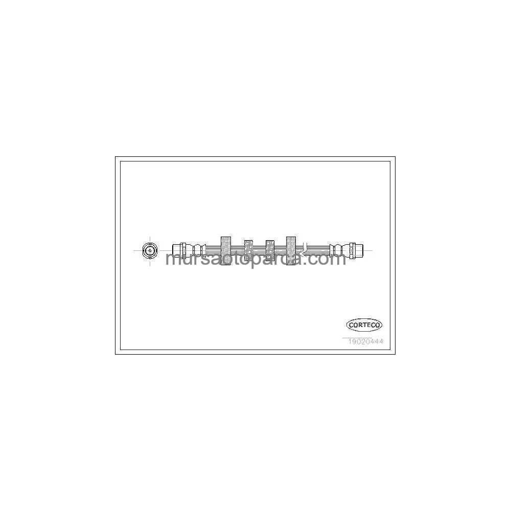 T4 Fren Hortumu Ön 24.5237-0345.3/23178 91-03 7D0611701E 