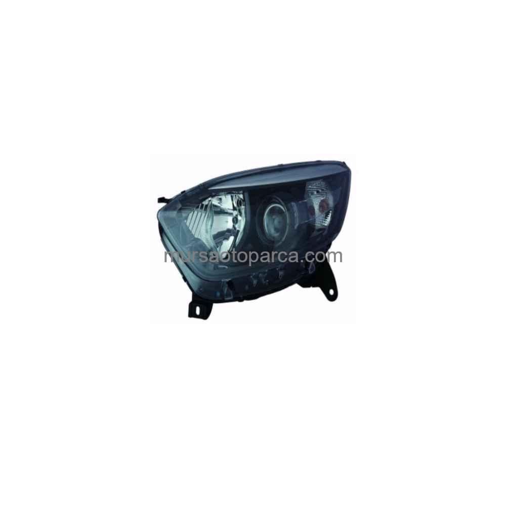 Captur Far Sol Elec W/S Motorlu Siyah 13- 260622723R