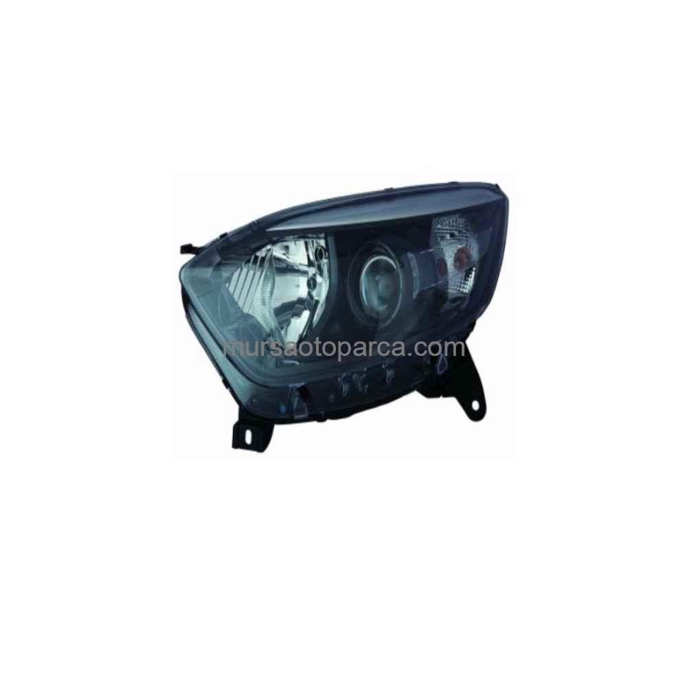 Captur Far Sağ Elec W/S Motorlu Siyah 13- 260100758R