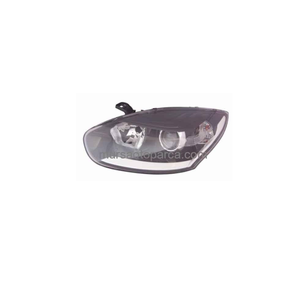 Megane İıı Far Sağ Elec W/S Motorlu Siyah 14- 260105997R