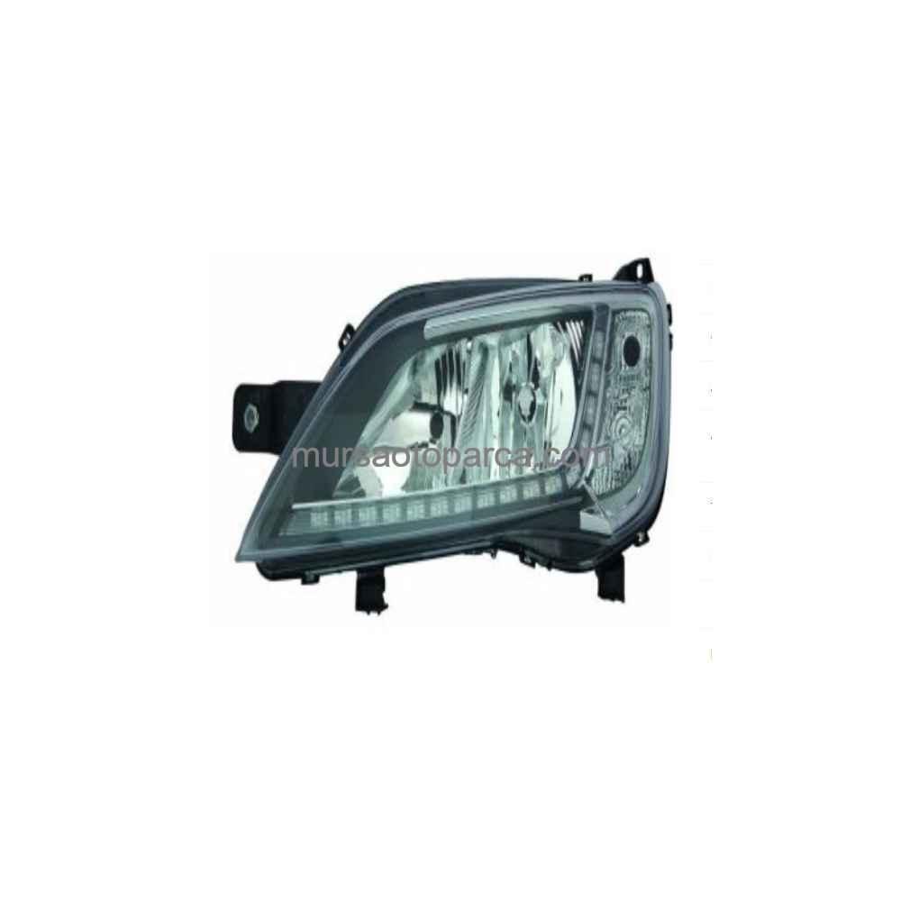 Ducato İv/Jumper İv Far Sol Elektrikli Motorlu Krom Ledli 14- 1374297080 