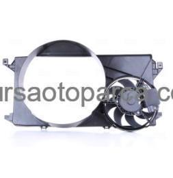 Transit V-347 Fan Motoru Komple/Tekli Arka Çeker +Ac 06-14 