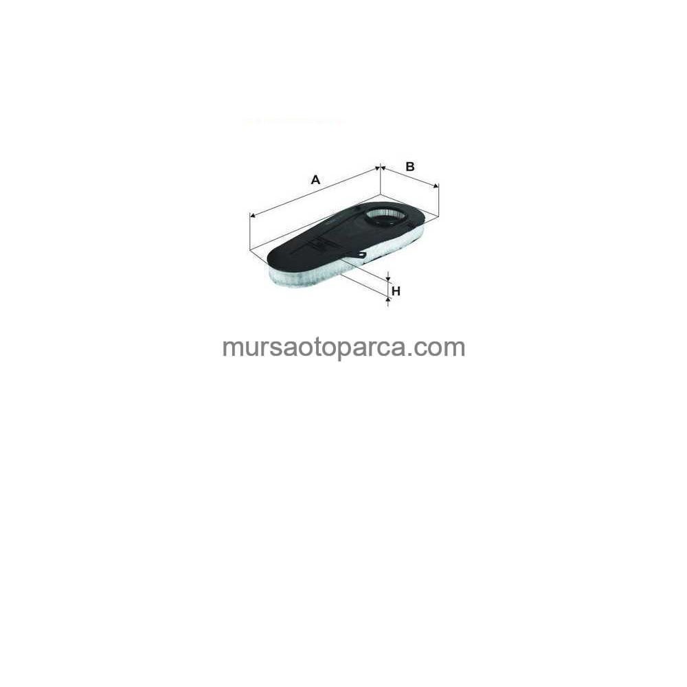 F07-F10-F11-F01-F02 Hava Filtresi E1077L 10-17 Fılt Ak 362/7 13717800151
