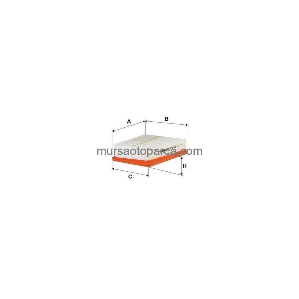 Menage 3/Fluence /Scenıc 3 Hava Filtresi 09- Fıltap1858 7701071327