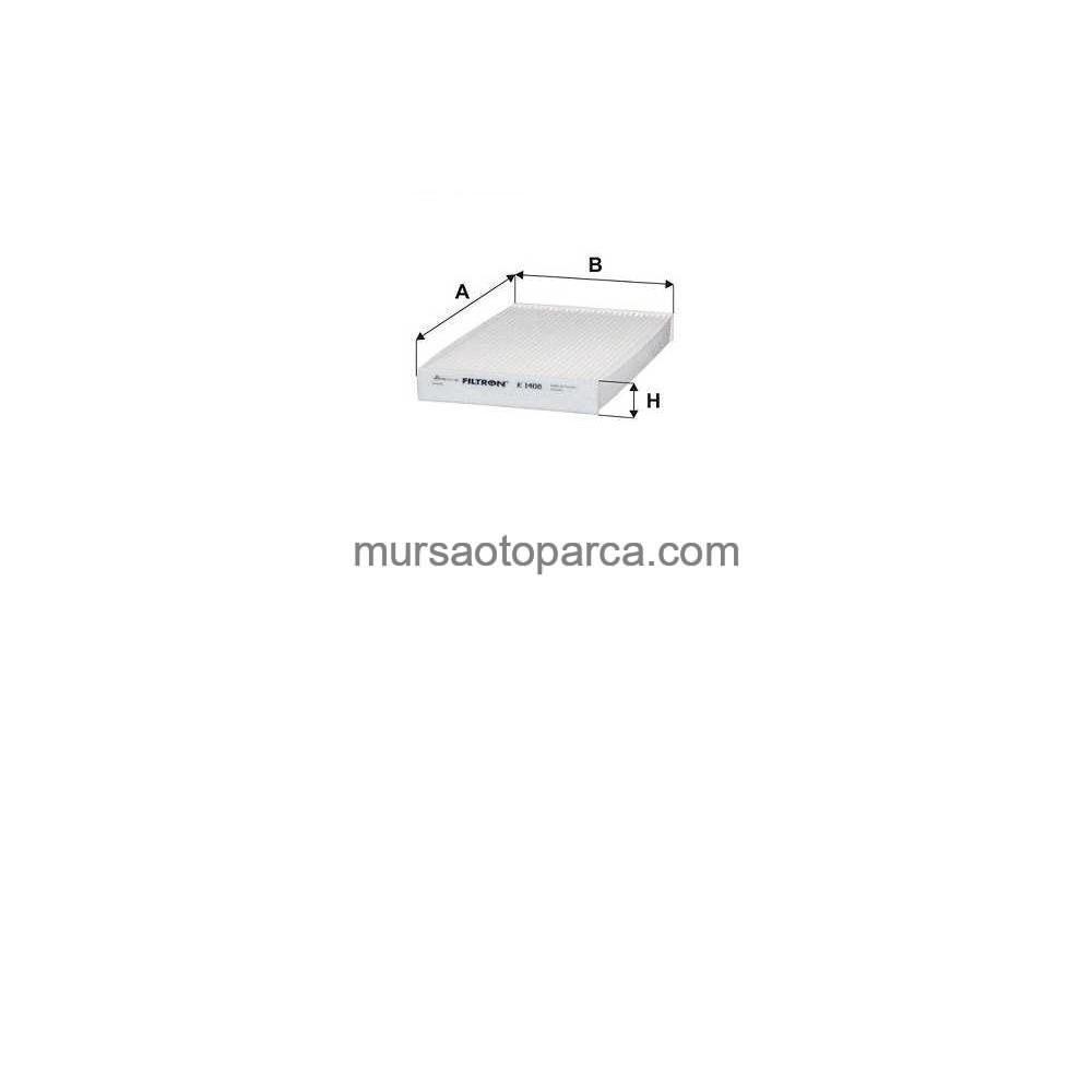 Crossland X C3 Aircross Polen Filtresi 17- Fılt K 1408 3647011 