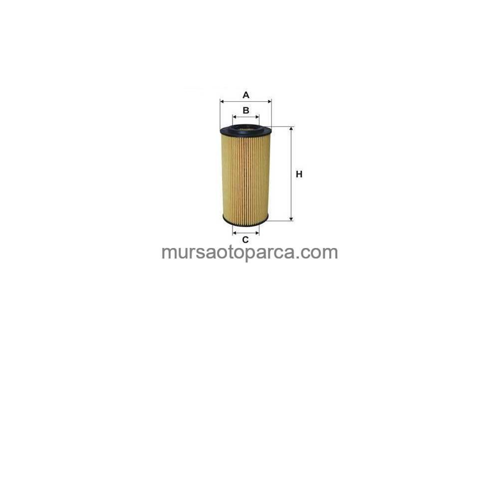W211-W220 Yağ Filtresi 99-08 Fılt Oe 640/7 A6131800009 