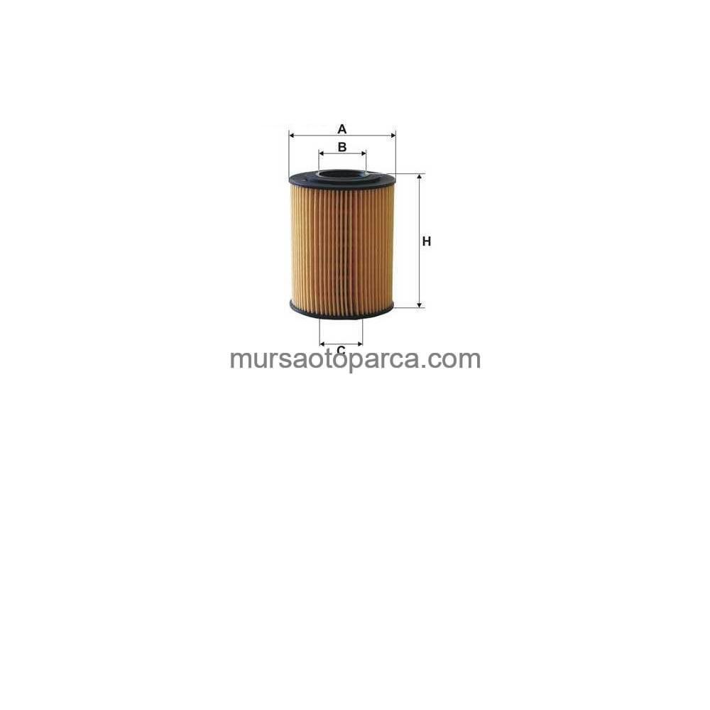 Astra H-J Corsa D Mokka Cruze Meriva A-B Trax Yağ Filtresi 04- Fılt Oe 648/8 5650375