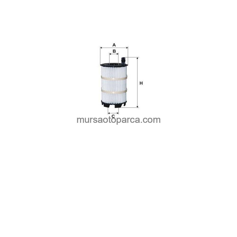 Touareg-Q7 Yağ Filtresi E813H01 D188 06- Fılt Oe 650/5 079198405B 
