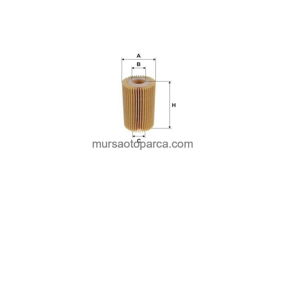 Land Cruıser J20 Yağ Filtresi 08- Fılt Oe 685/6 04152-38020 