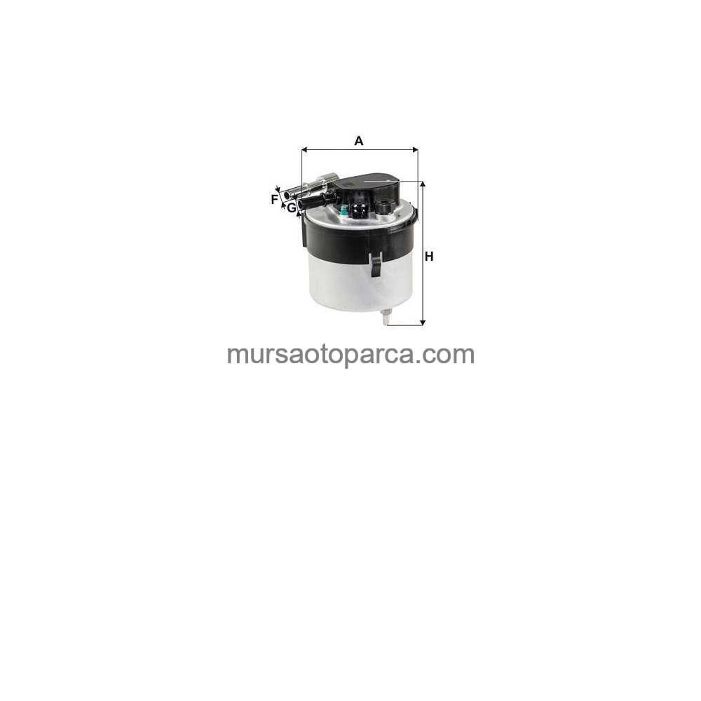 Focus/C-Max Yakıt Filtresi 07-11 Fılt Pp 838/8