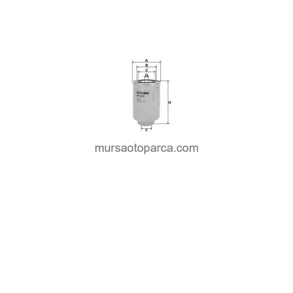 Ranger/Toyota/Volkswagen/Mazda/Daıhatsu Yakıt Filtresi 06- Fılt Pp 855 9M34 9150 Ba 