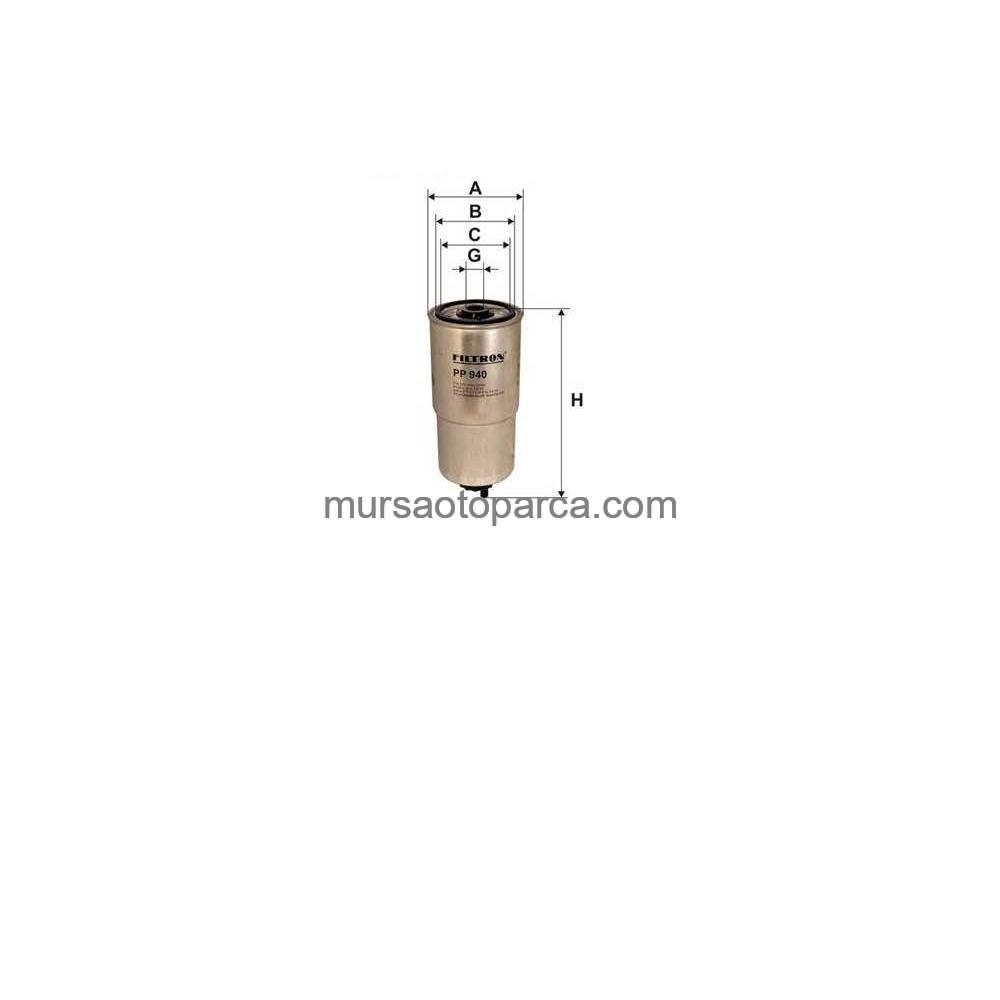 E36-E34 Yakıt Filtresi Kc 47 91-95 Fılt Pp 940 13322246653