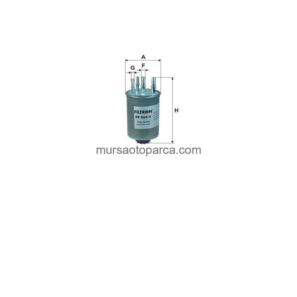 S-Type Yakıt Filtresi H248Wk 04-07 Fılt Pp 969/5 C2C33299