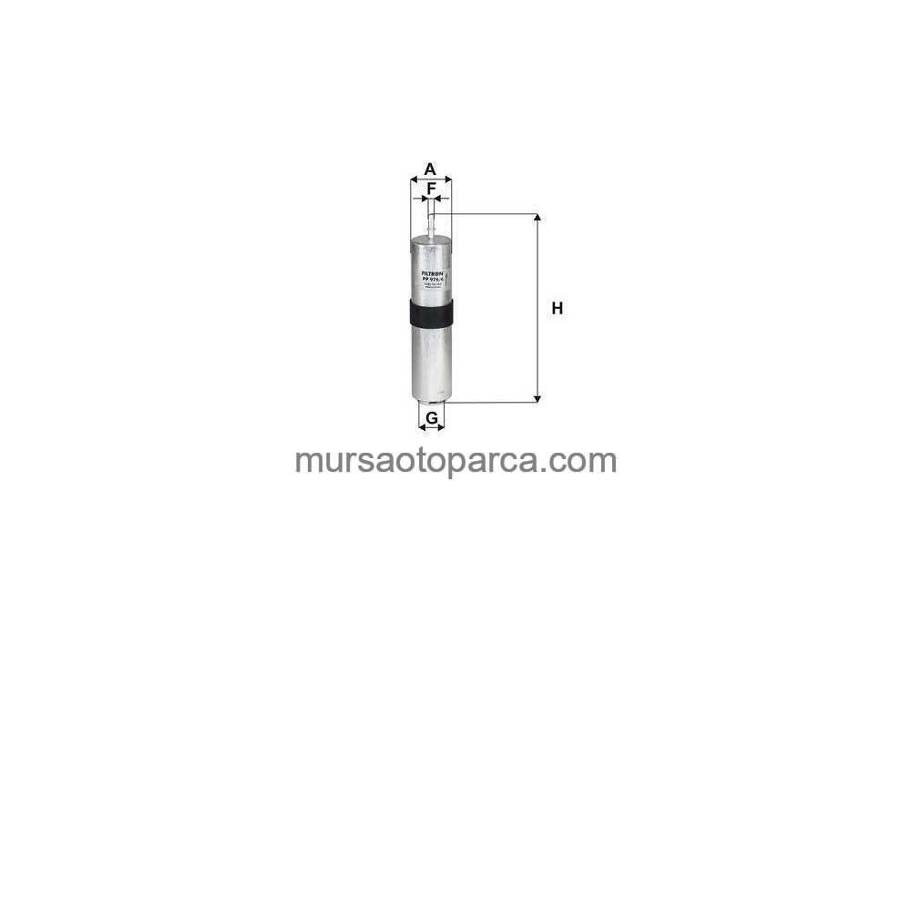1F40-2F45-F46-X1 F48-X2 F39 Mini F54-F55 Yakıt Filtresi 14-19 Fılt Pp 976/6 13328584868 