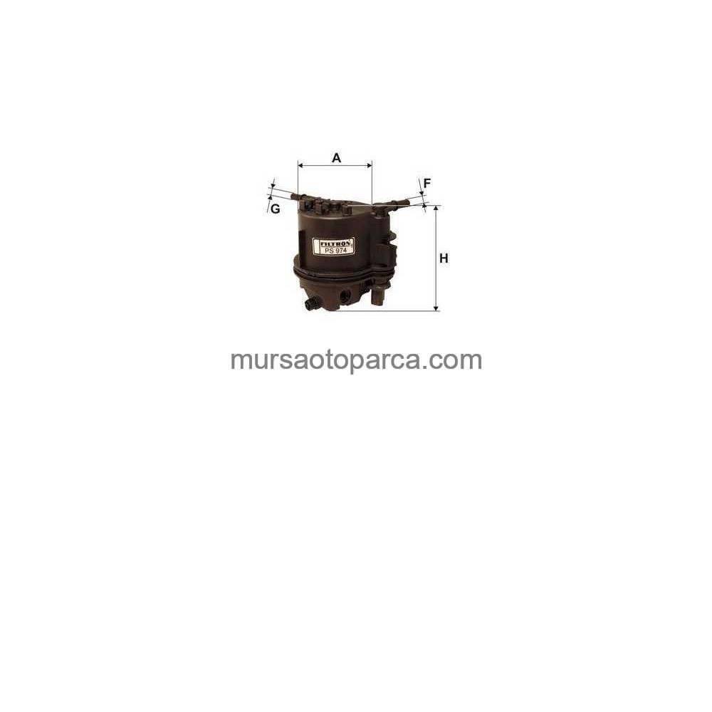 Fiesta/Psa/Mazda/Toyota Yakıt Filtresi Müşürlü 02-08 Fılt Ps 974 2S6Q 9155 Ad 